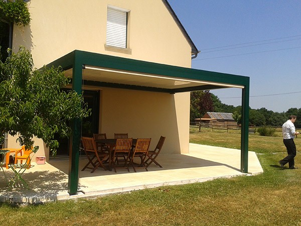 BAIE OUEST Menuiserie Interieure Rennes Pergola 1