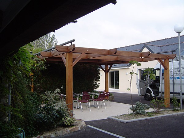 BAIE OUEST Menuiserie Interieure Rennes Pergola 11