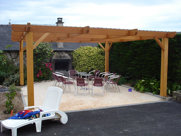 BAIE OUEST Menuiserie Interieure Rennes Pergola 25