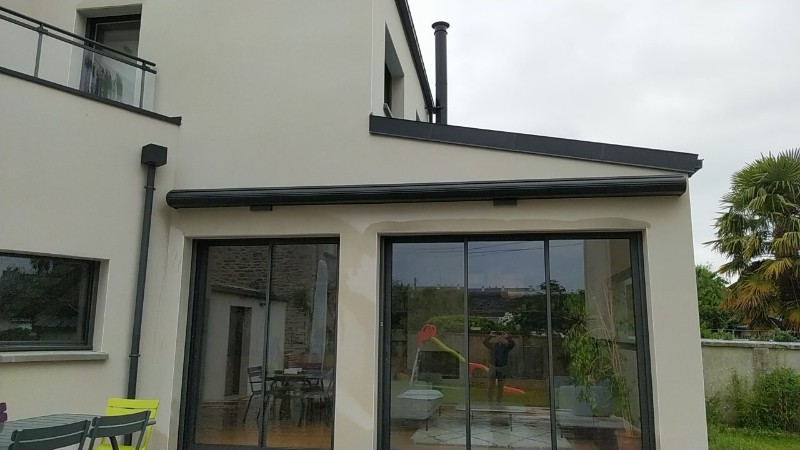BAIE OUEST Menuiserie Interieure Rennes STORES EXT Bannes 78