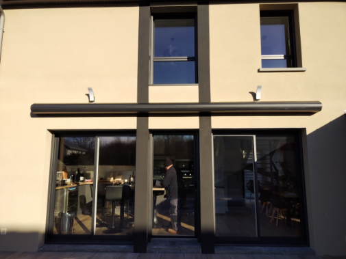BAIE OUEST Menuiserie Interieure Rennes BAIE OUEST STORE EXTERIEUR CORFOU BOSM LA RICH