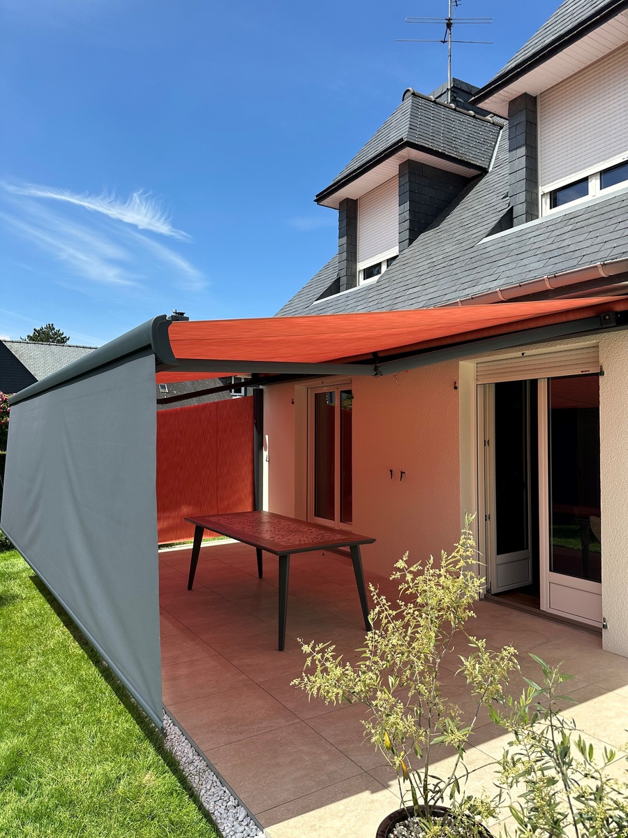 Baie Ouest Menuiserie Interieure Rennes BAIE OUEST STORE BANNE VOGUE